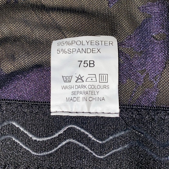 Flower corset top size 75B - Picture 5 of 5